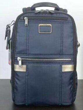💼PRICE DROP💼NWT TUMI Alpha Bravo Blue and Khaki Backpack bags Unisex